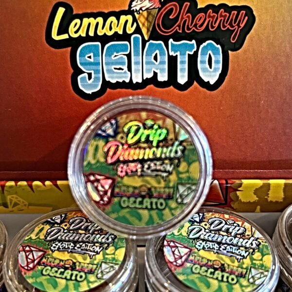 LEMON CHERRY GELATO DRIP DAIMONDS 3.5G $35