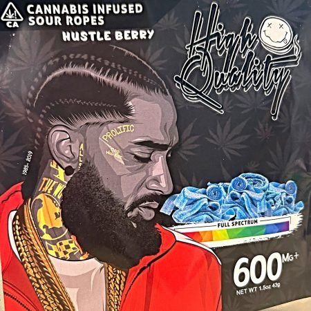 SOUR BELTS  NIPSY HUSTLE BERRY 600MG - $15.99