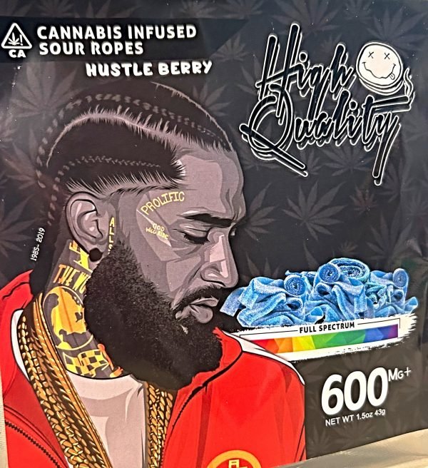 SOUR BELTS  NIPSY HUSTLE BERRY 600MG - $15.99
