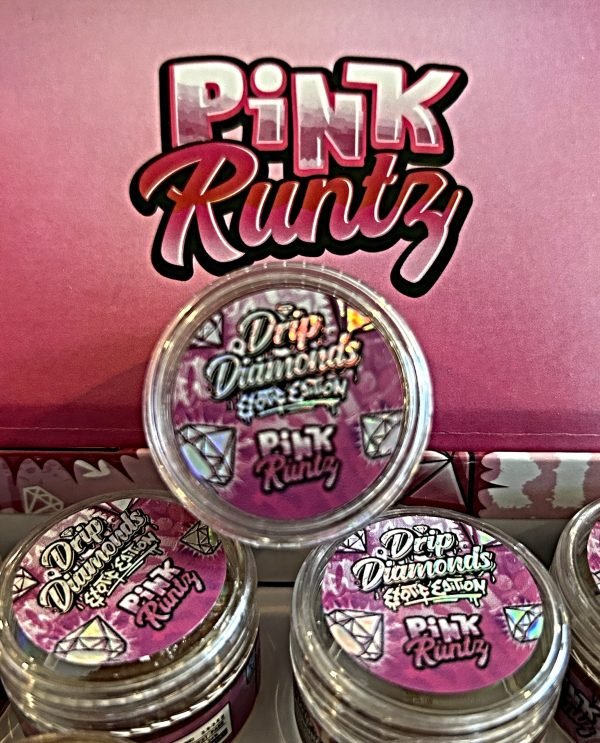 PINK RUNTZ DRIP DIAMONDS 3.5G $35