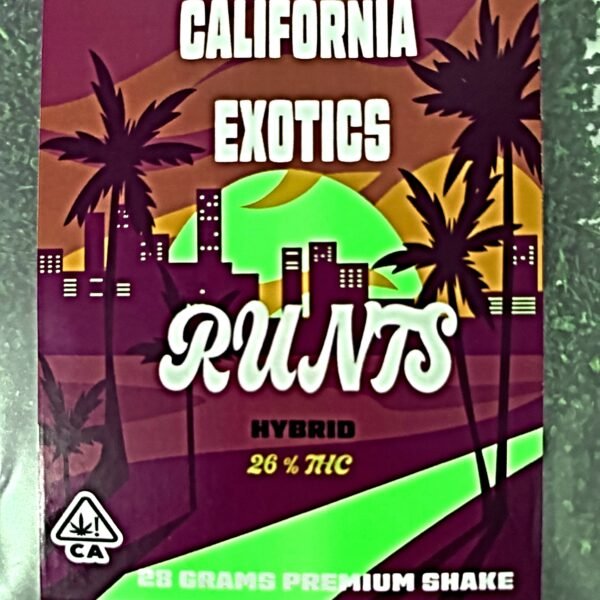 RUNTZ SHAKE HYBRID 26%THC ALL FLOWER