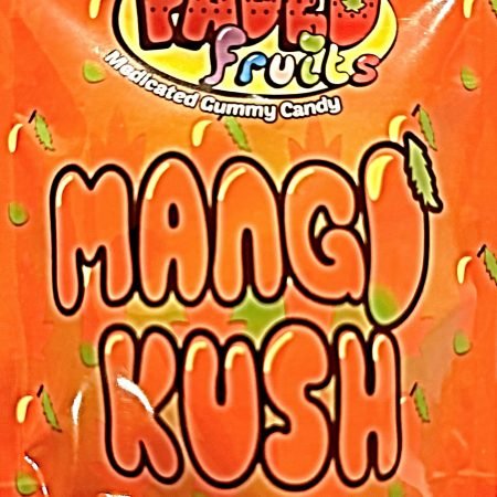 SOUR MANGO GUMMY SQUARES 1000MG