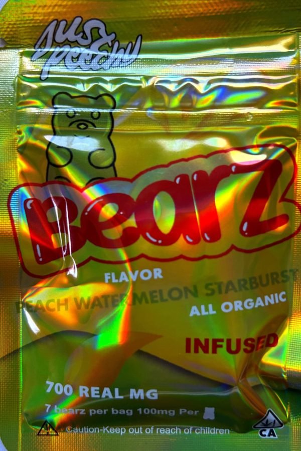 Gummy-Bearz-Peach-Watermelon-Starburst 700mg $12.99