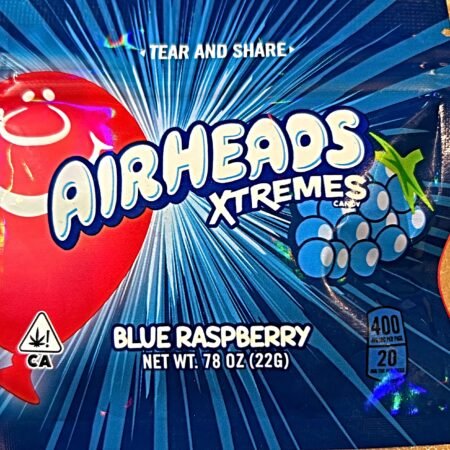 Airheads Gummies 400mg - Blue Raspberry $9.98
