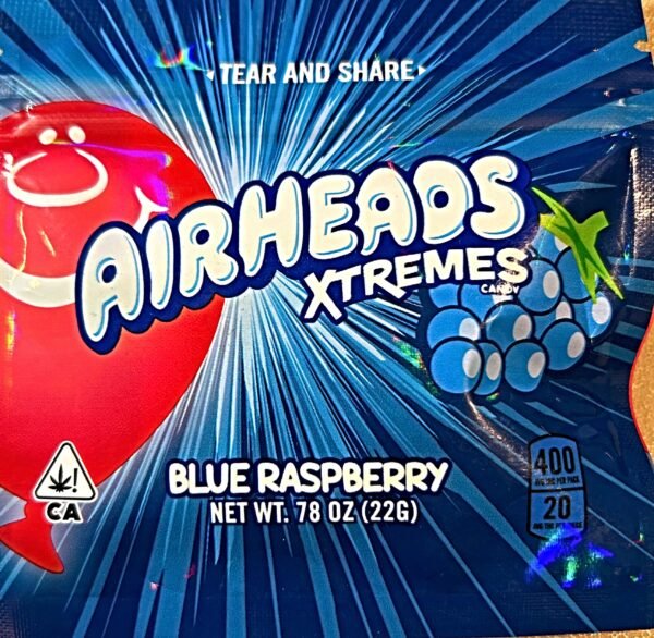 Airheads Gummies 400mg - Blue Raspberry $9.98