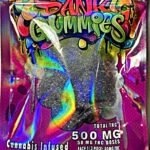 GRAPE GUMMY SQUARES 500MG - BY DANK