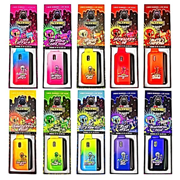 Gas_House_V2_x_Packwoods_2G_Disposable_Vape_LED_Display_Preheat_Rechargeable_Cart