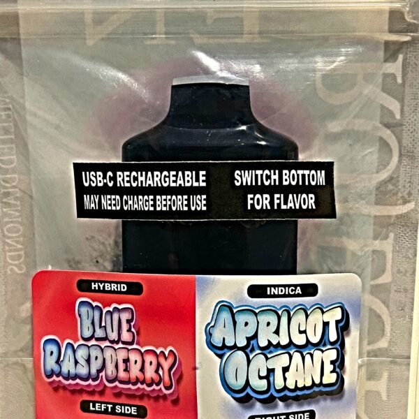 BLUE RASPBERRY HYBRID / APRICOT OCTANE INDICA – SWITCH 2G POD by PROJECT PEN