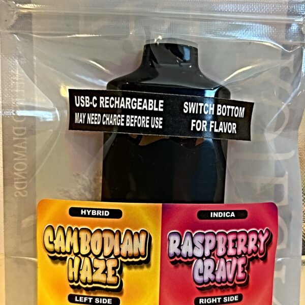 CAMBODIAN HAZE HYBRID _ RASPBERRY CRAVE INDICA – SWITCH 2G POD by PROJECT PEN