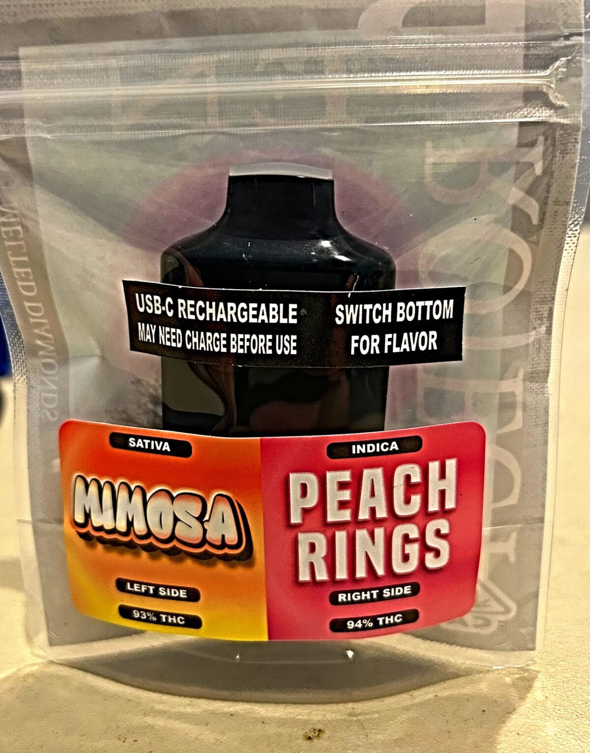 MIMOSA SATIVA / PEACH RINGS INDICA - SWITCH 2G POD by PROJECT PEN