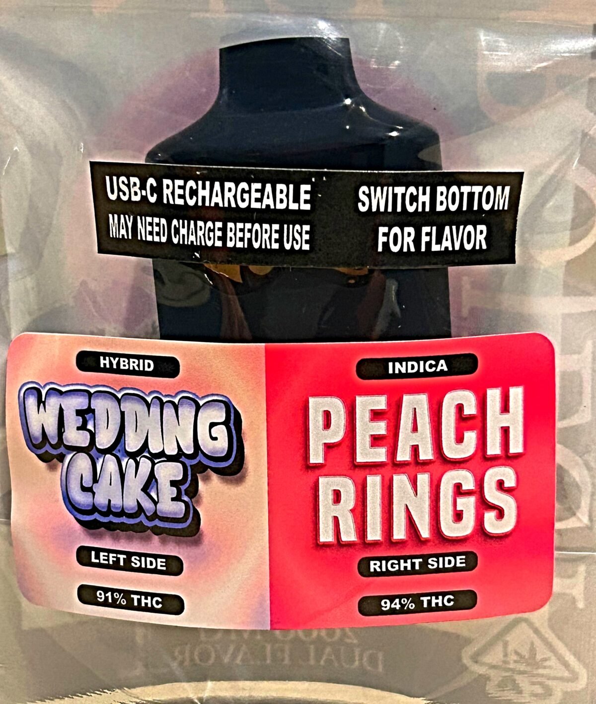 WEDDING CAKE HYBRID / PEACH RINGS INDICA - SWITCH 2G POD by PROJECT PEN