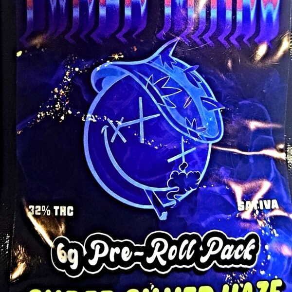 SUPER SILVER HAZE 5 PREROLL PAK 30% 1.2G EACH $19.98