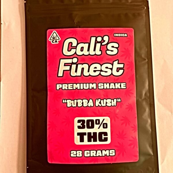 Bubba Kush 1 ounce shake 30% THC Indica