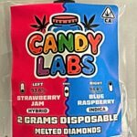 Strawberry jam, hybrid, and blueberry raspberry Indica 2 g disposable pod