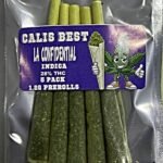 5 PAK - 1.25G PREROLLS LA CONFIDENTIAL INDICA