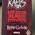 APPLE GELATO INDICA 2G LIQUID DIAMODS VAPE POD $29.98